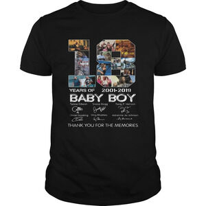 18 Years Of Baby Boy Thank You For The Memories Movie Fans Cast Signatures Shirt